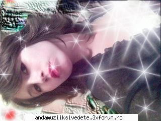 sa vedem cv poze cu voi;;) - hai k pun si eu nunba noua cu mine;;) ii cu - puteti posta aici poze cu voi;;)